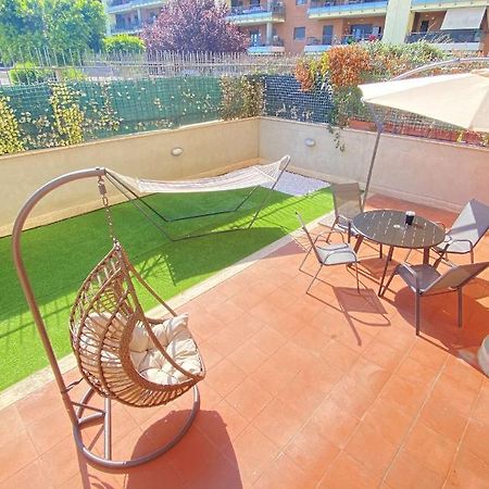 Sun Nest Apartment - Terrace & Garage Fiumicino Eksteriør bilde