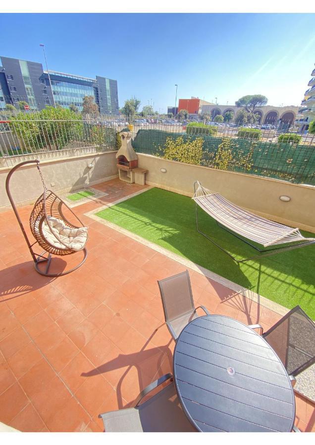 Sun Nest Apartment - Terrace & Garage Fiumicino Eksteriør bilde